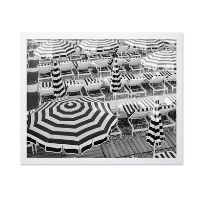 Striped Beach Umbrellas No2