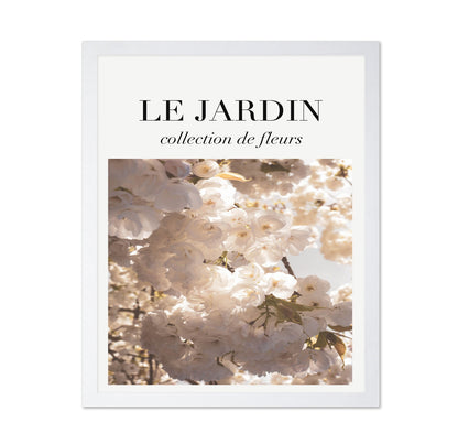 Jardin Flower Poster