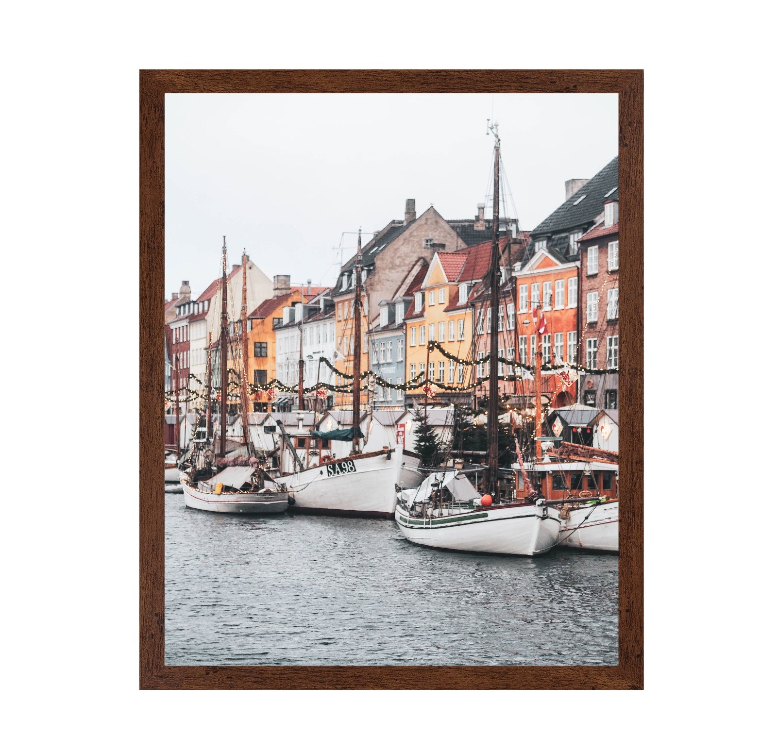 Copenhagen Harbor Boats