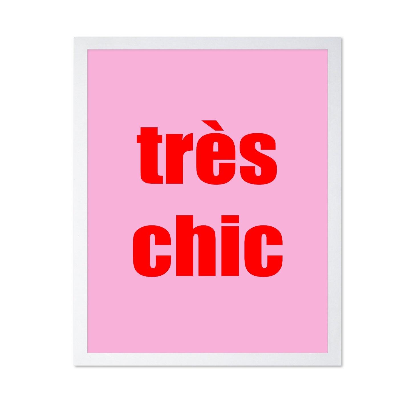 Tres Chic Typography