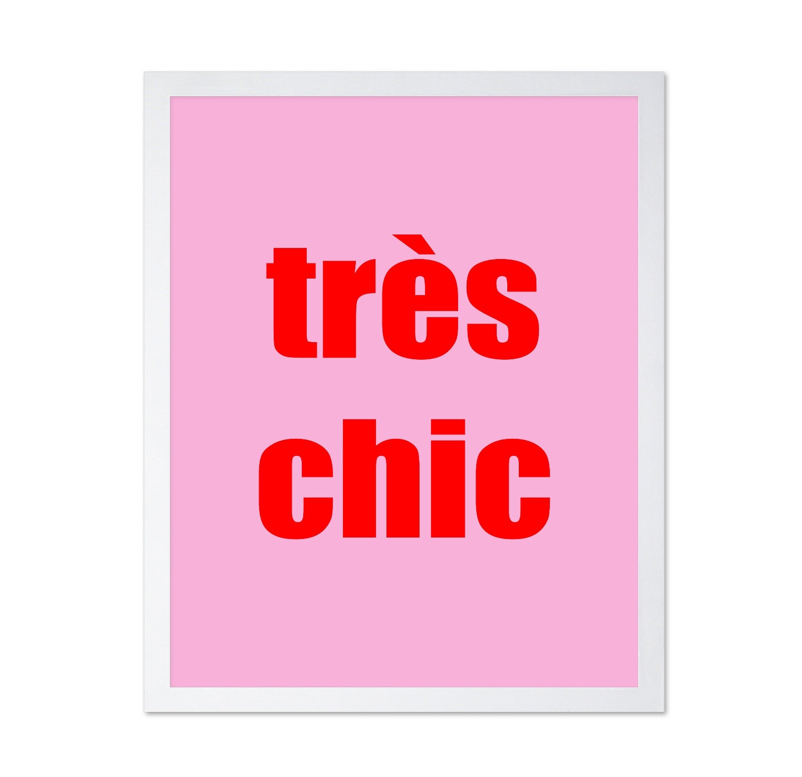 Tres Chic Typography