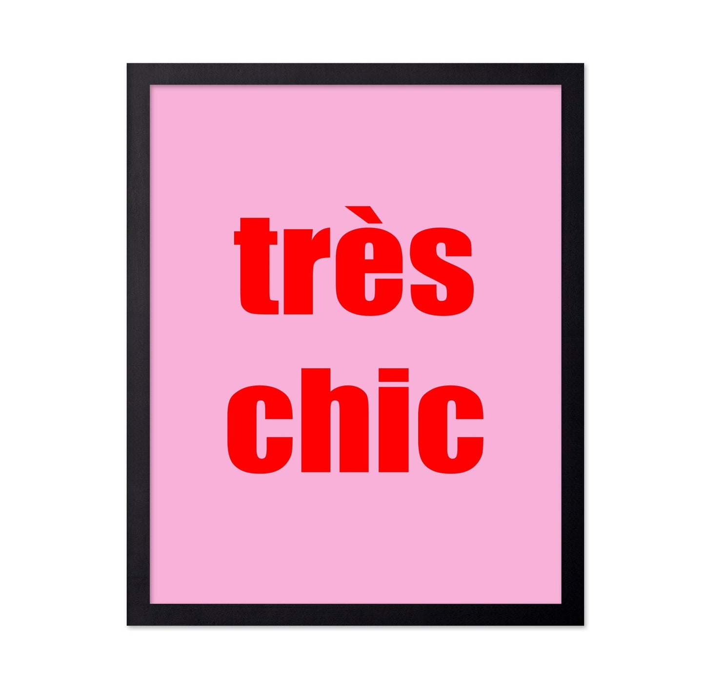 Tres Chic Typography