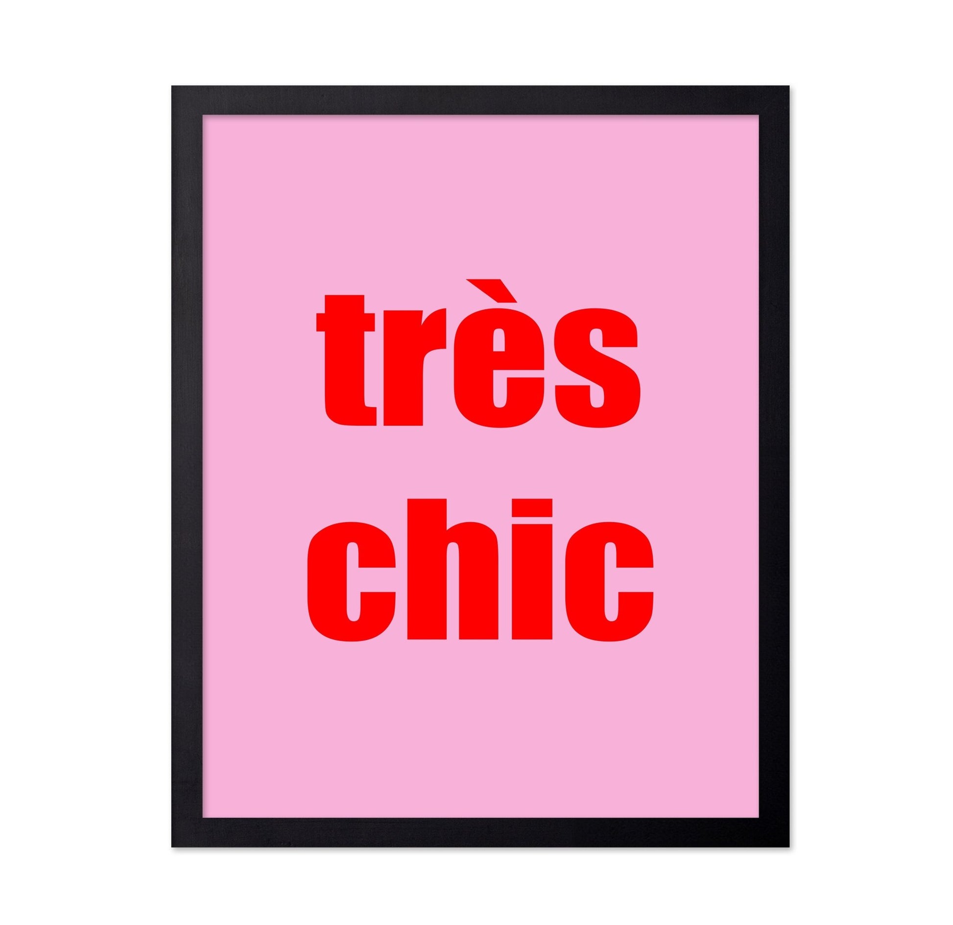 Tres Chic Typography