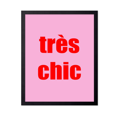 Tres Chic Typography