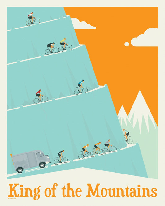 Mountain Cycling Climb