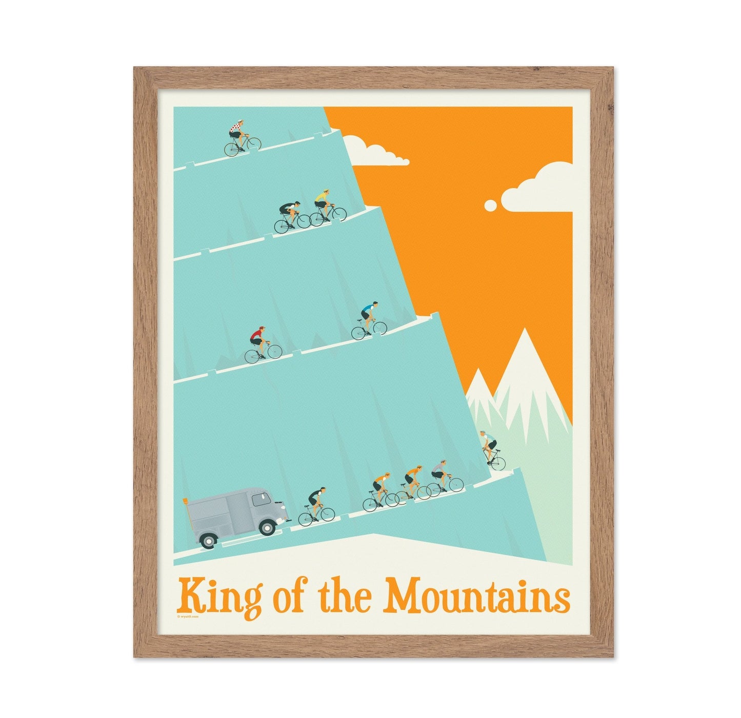 Mountain Cycling Climb