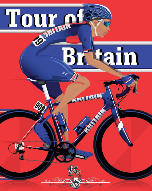 Tour Britain Cyclist