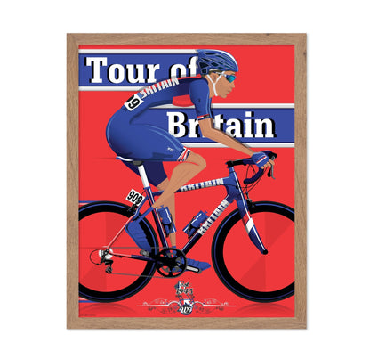 Tour Britain Cyclist