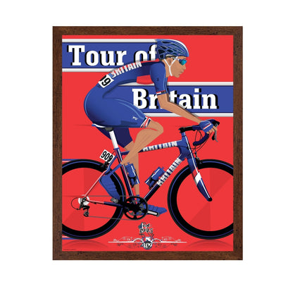 Tour Britain Cyclist