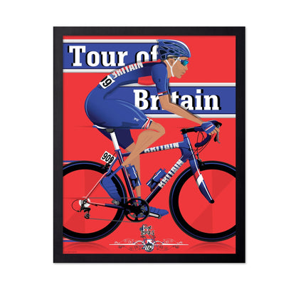 Tour Britain Cyclist