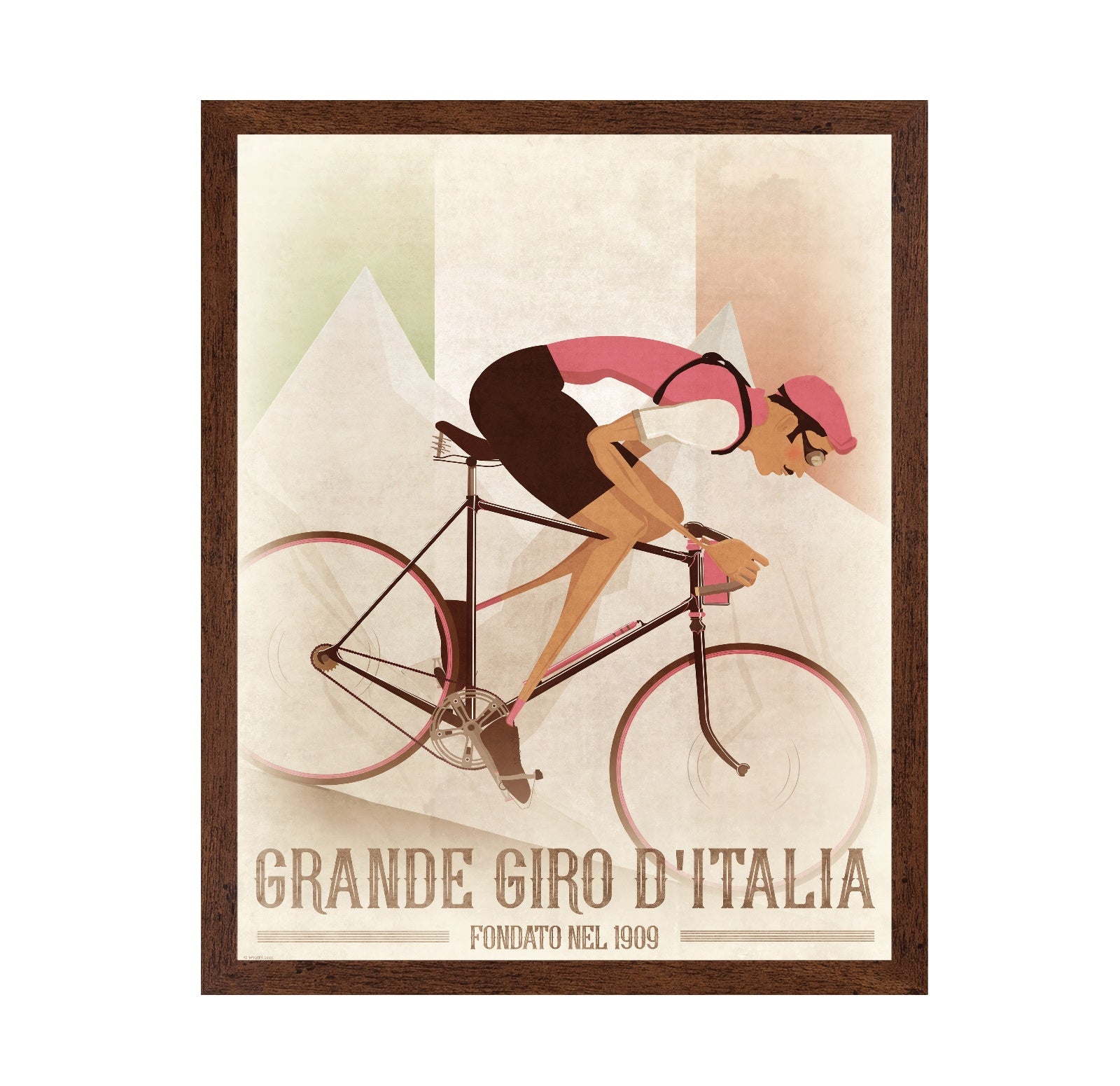 Vintage Giro Cyclist