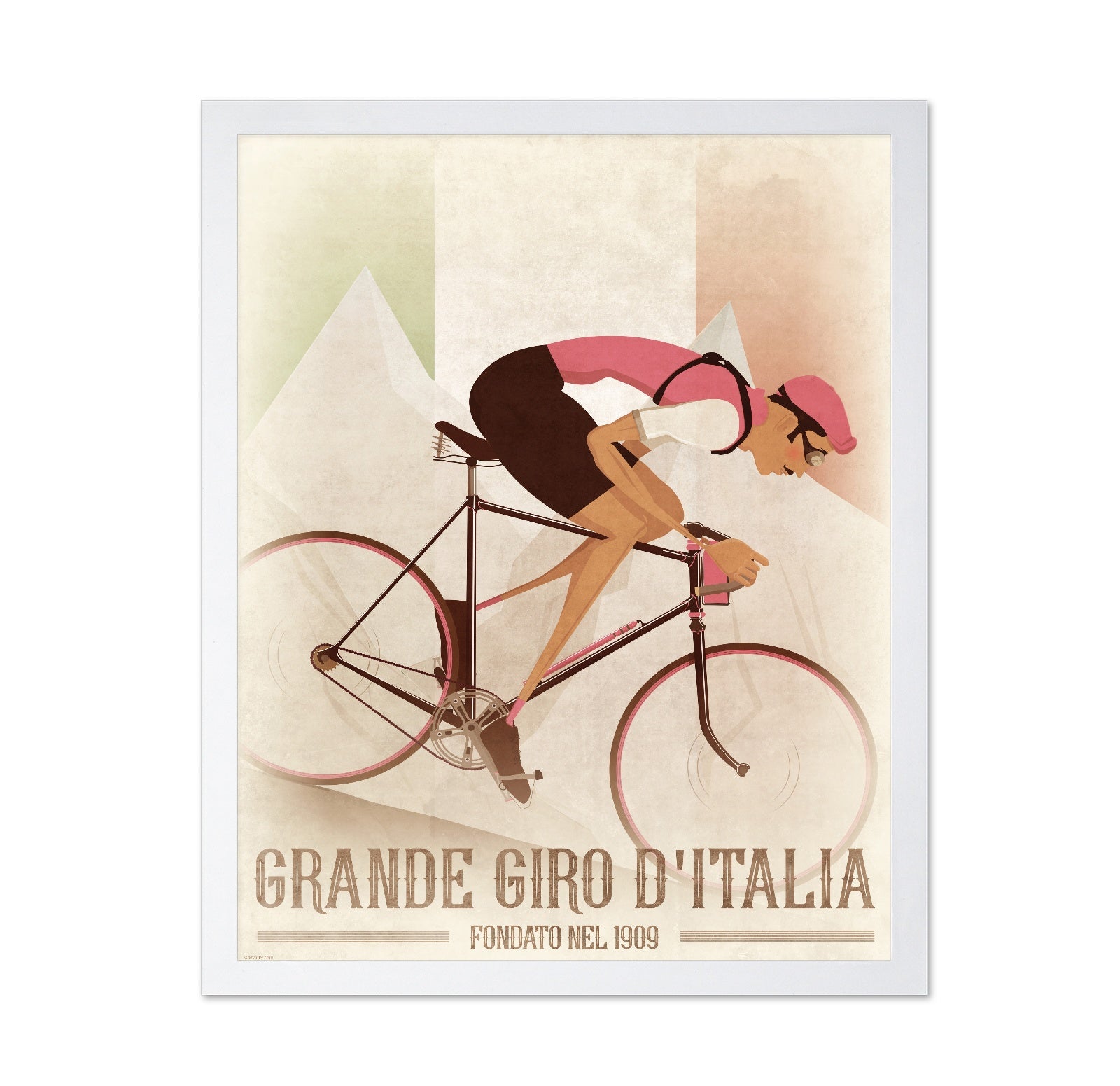 Vintage Giro Cyclist