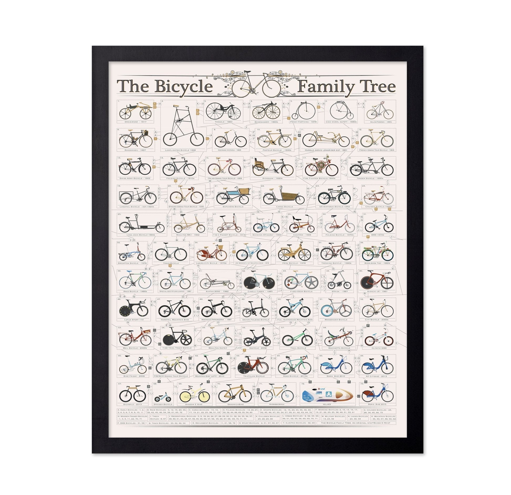 Bicycle Family Tree