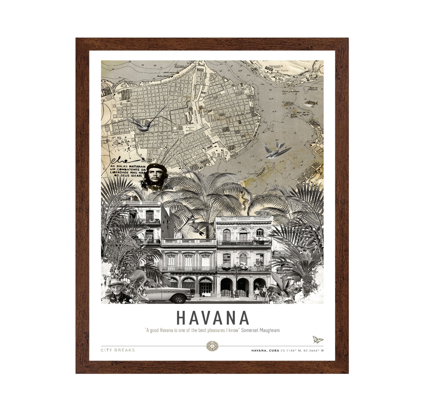 Havana Vintage Map No1