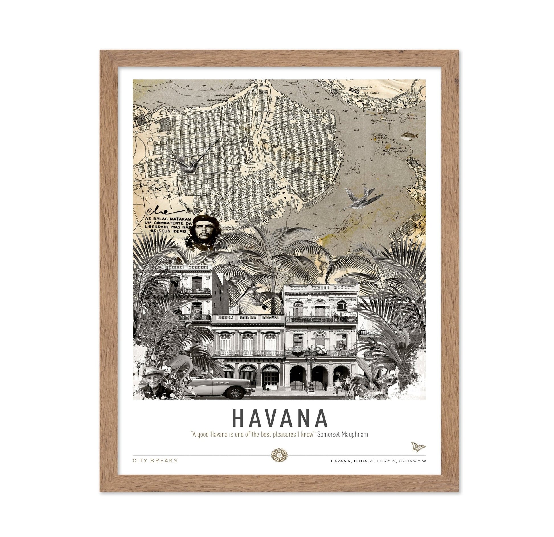 Havana Vintage Map No1