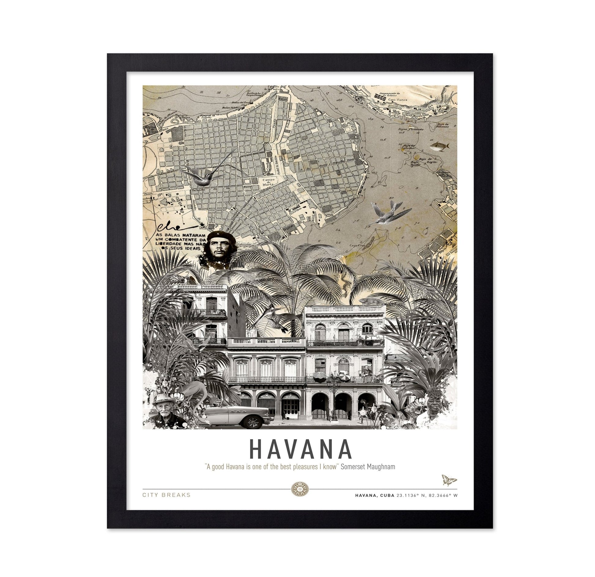 Havana Vintage Map No1