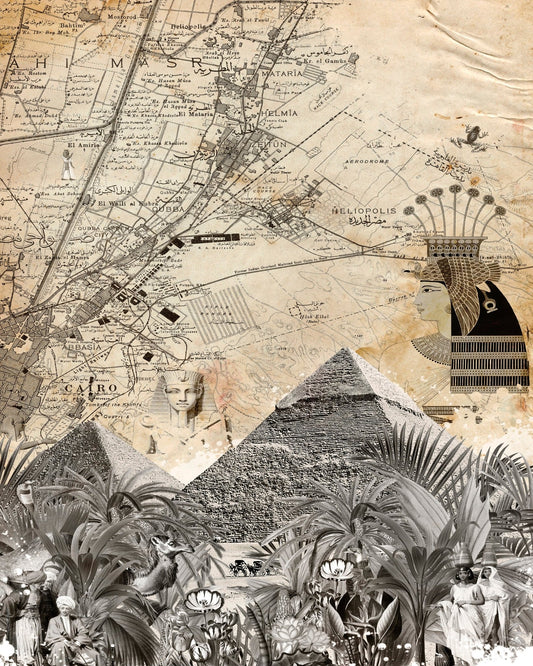 Cairo Pyramid Map