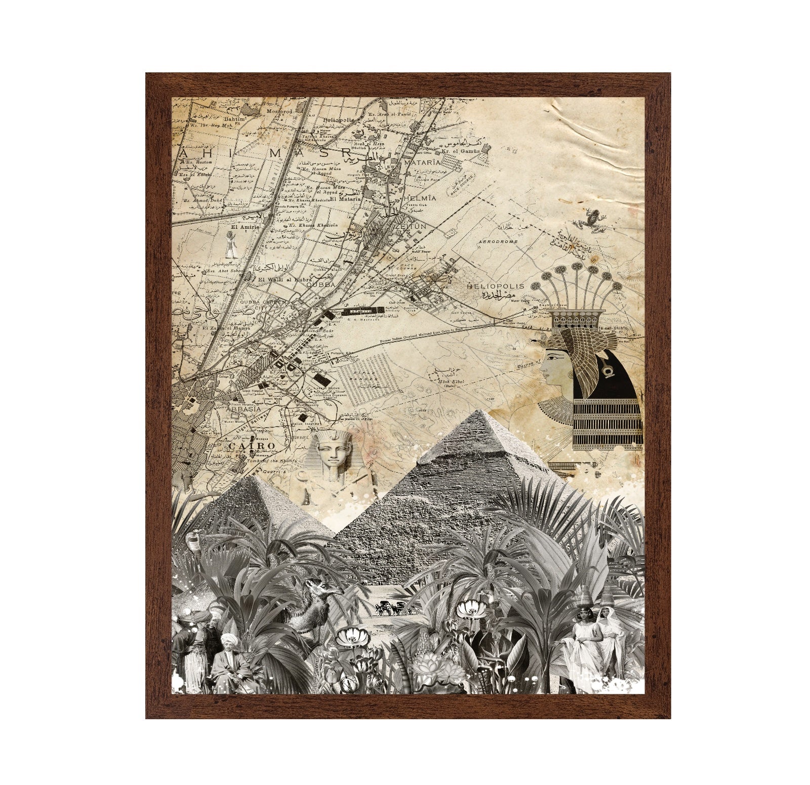 Cairo Pyramid Map