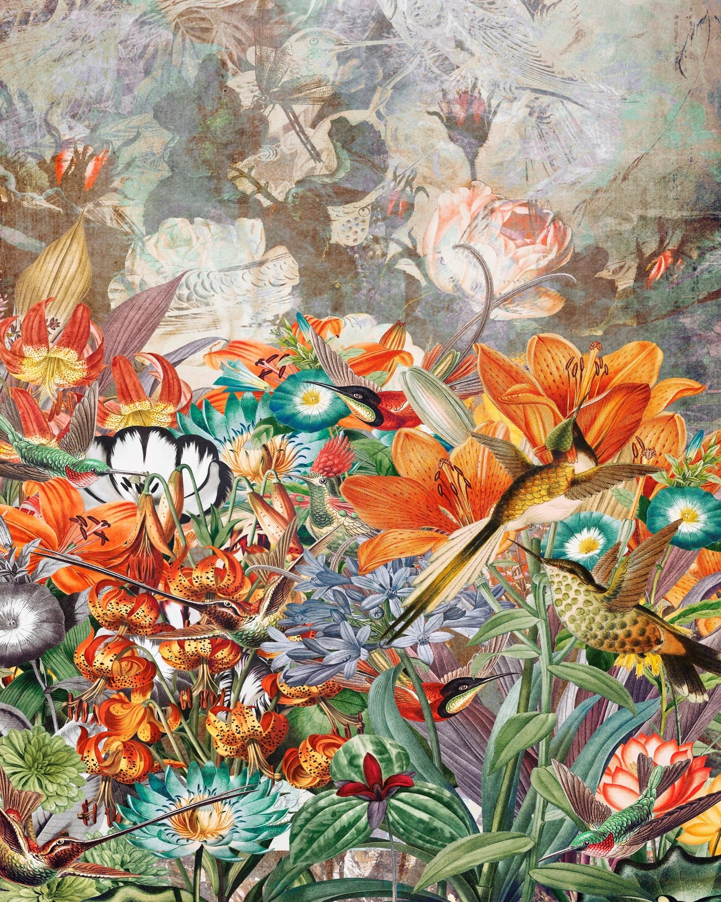 Hummingbird Garden No1