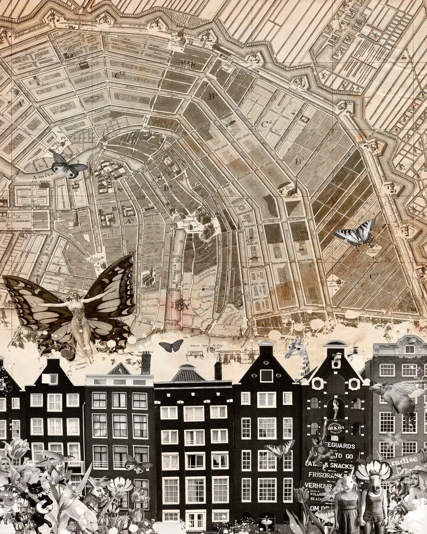Amsterdam Dream Collage