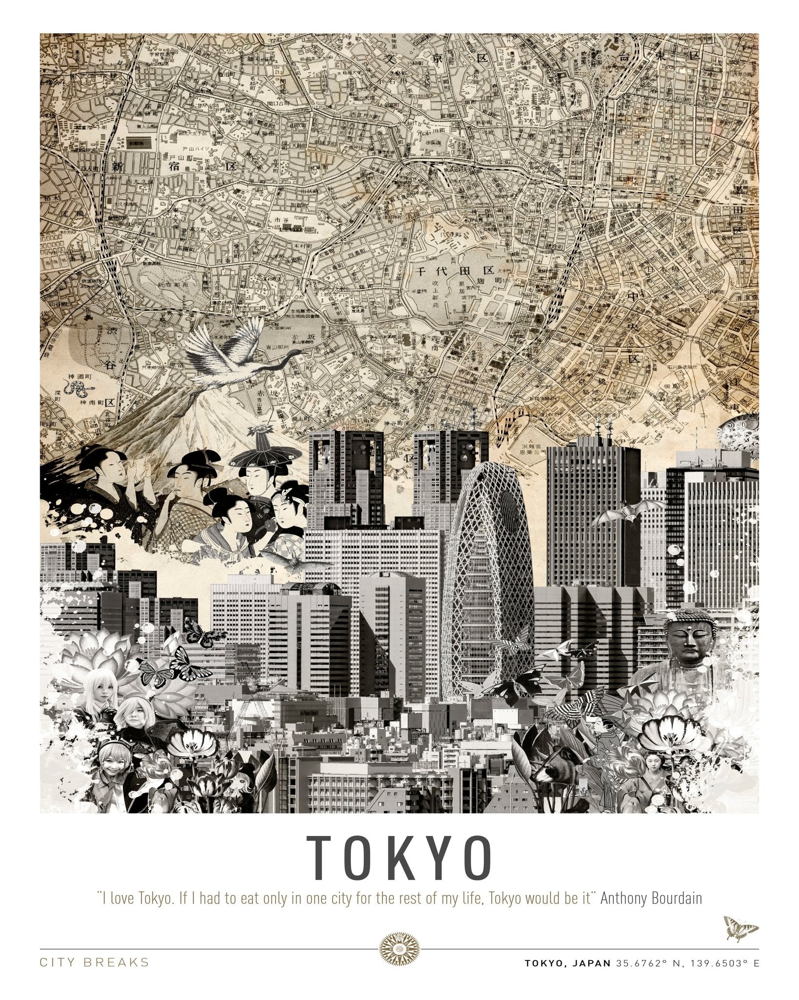 Tokyo City Collage