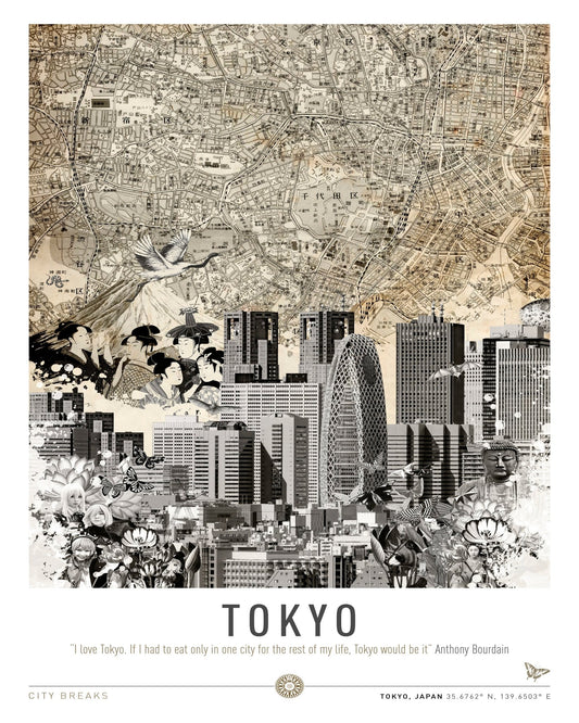 Tokyo City Collage