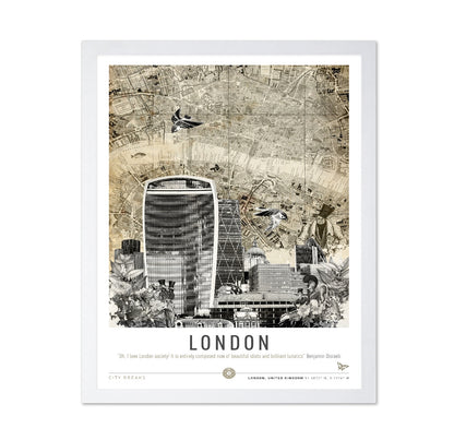 London Skyline Collage