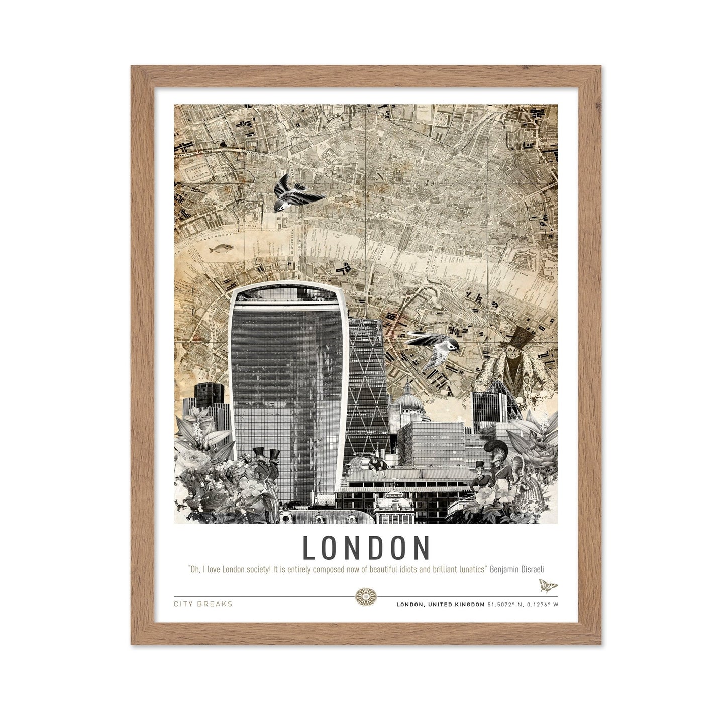London Skyline Collage