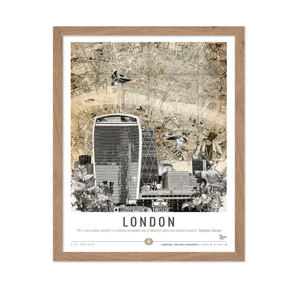 London Skyline Collage