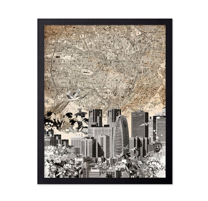 Tokyo Vintage Collage