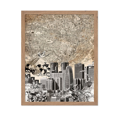 Tokyo Vintage Collage