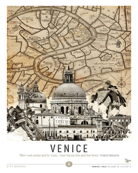 Venice Vintage Collage