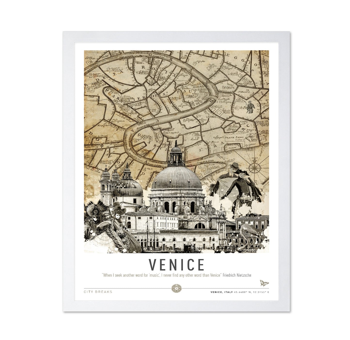 Venice Vintage Collage