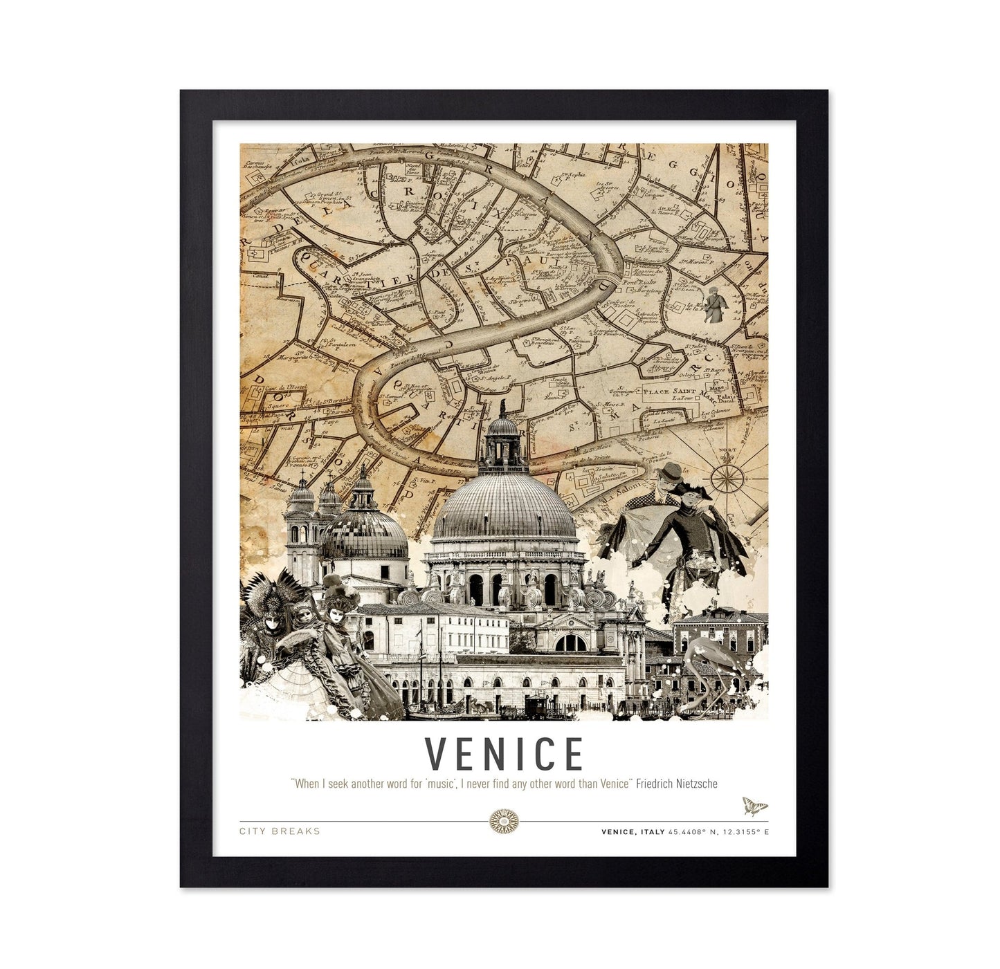 Venice Vintage Collage