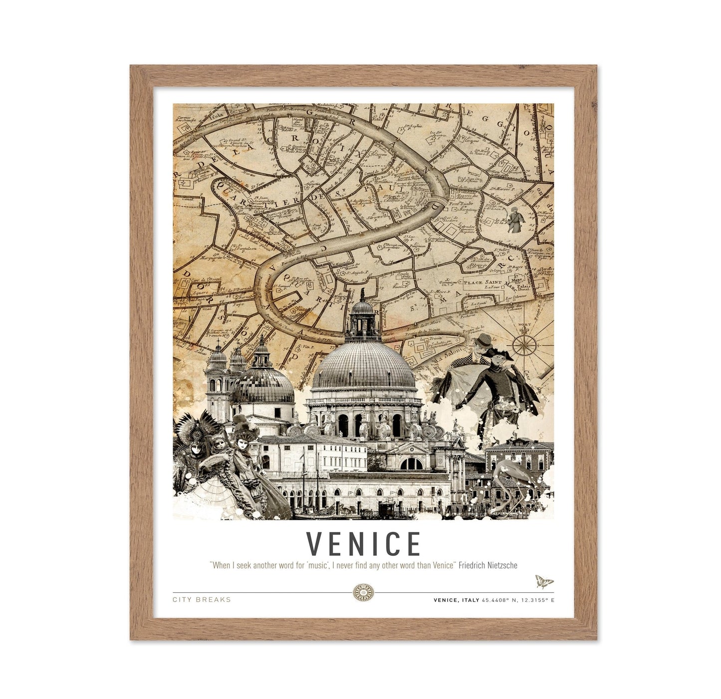 Venice Vintage Collage