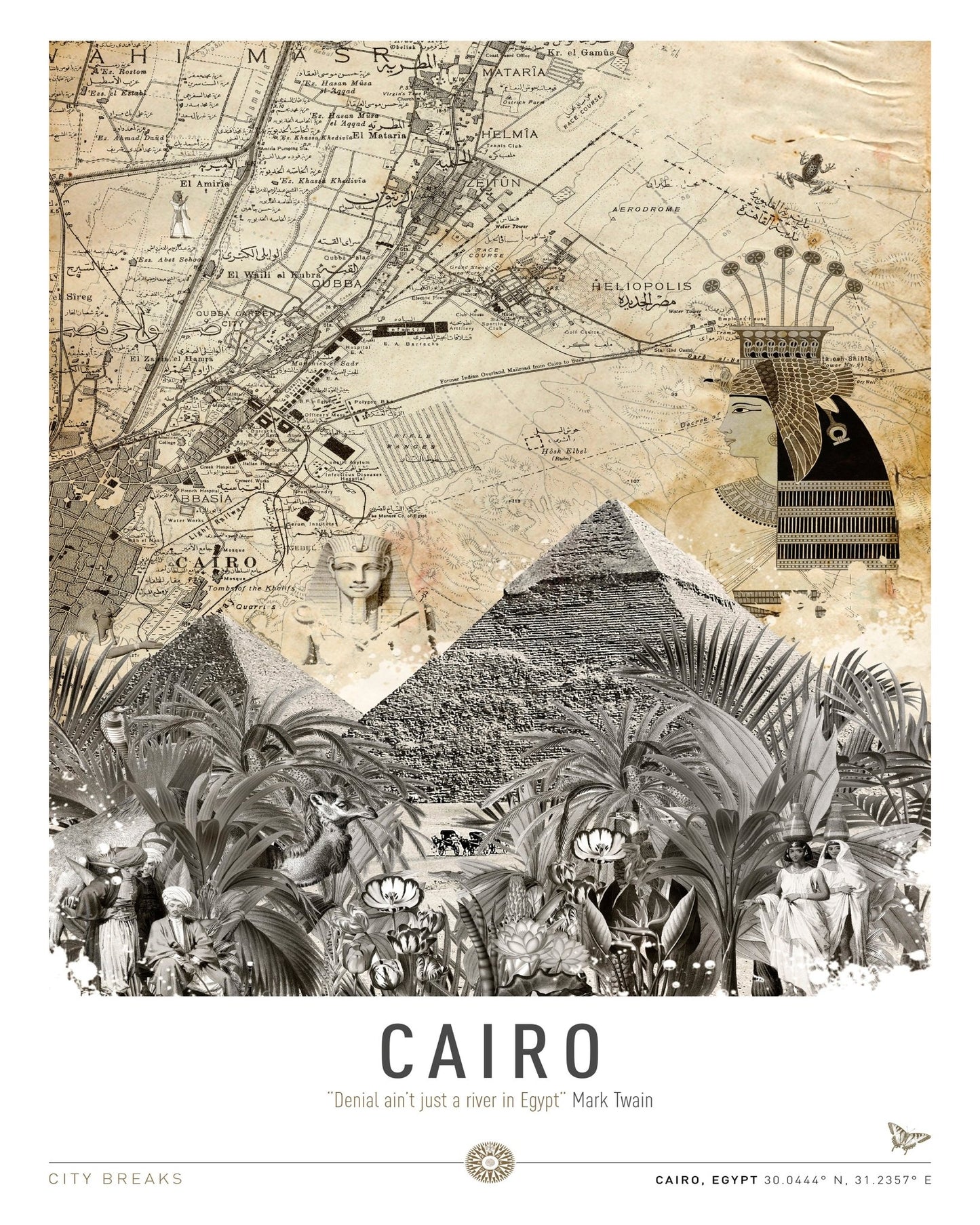 Cairo Vintage Collage