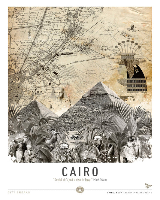 Cairo Vintage Collage