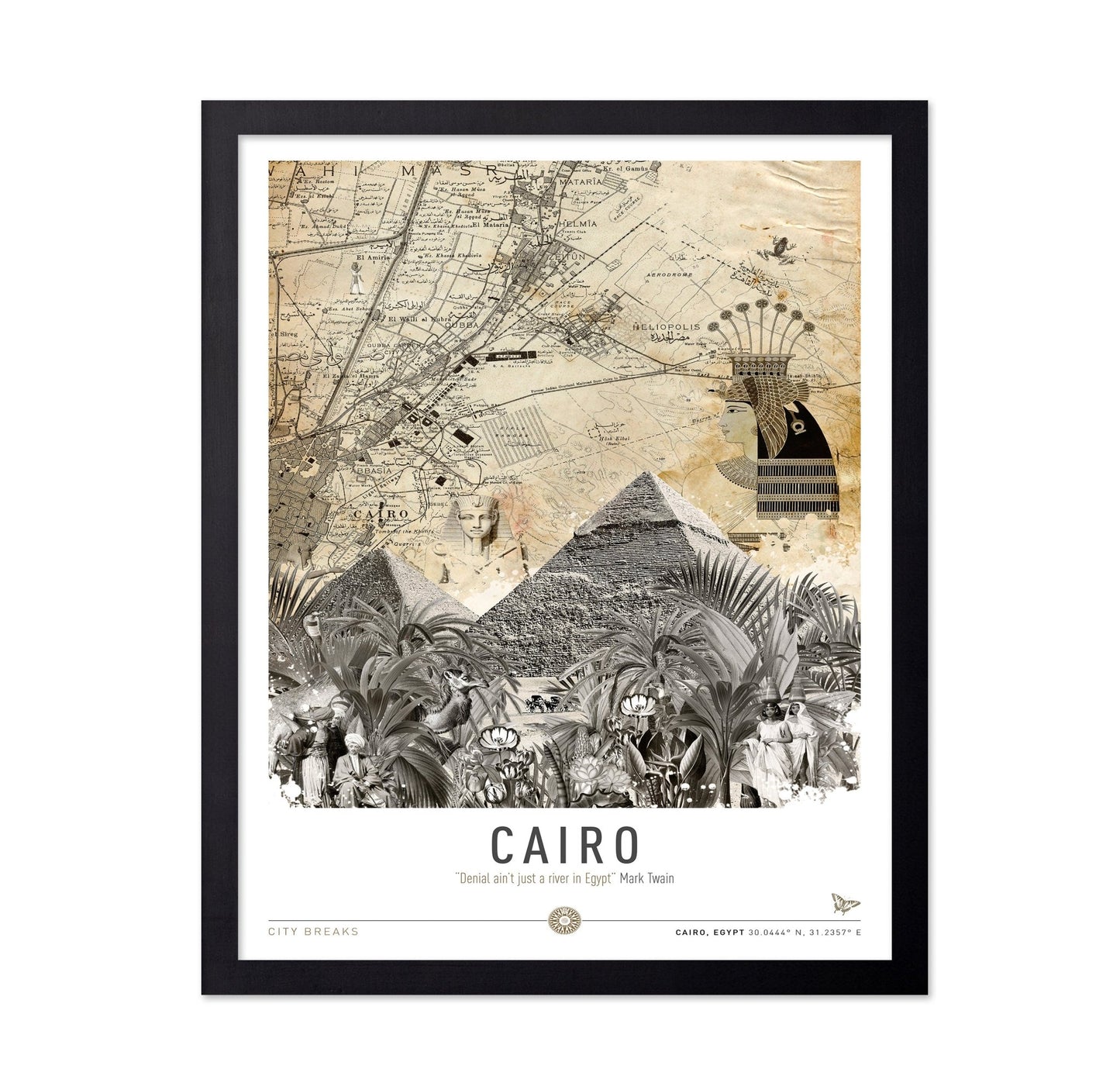 Cairo Vintage Collage