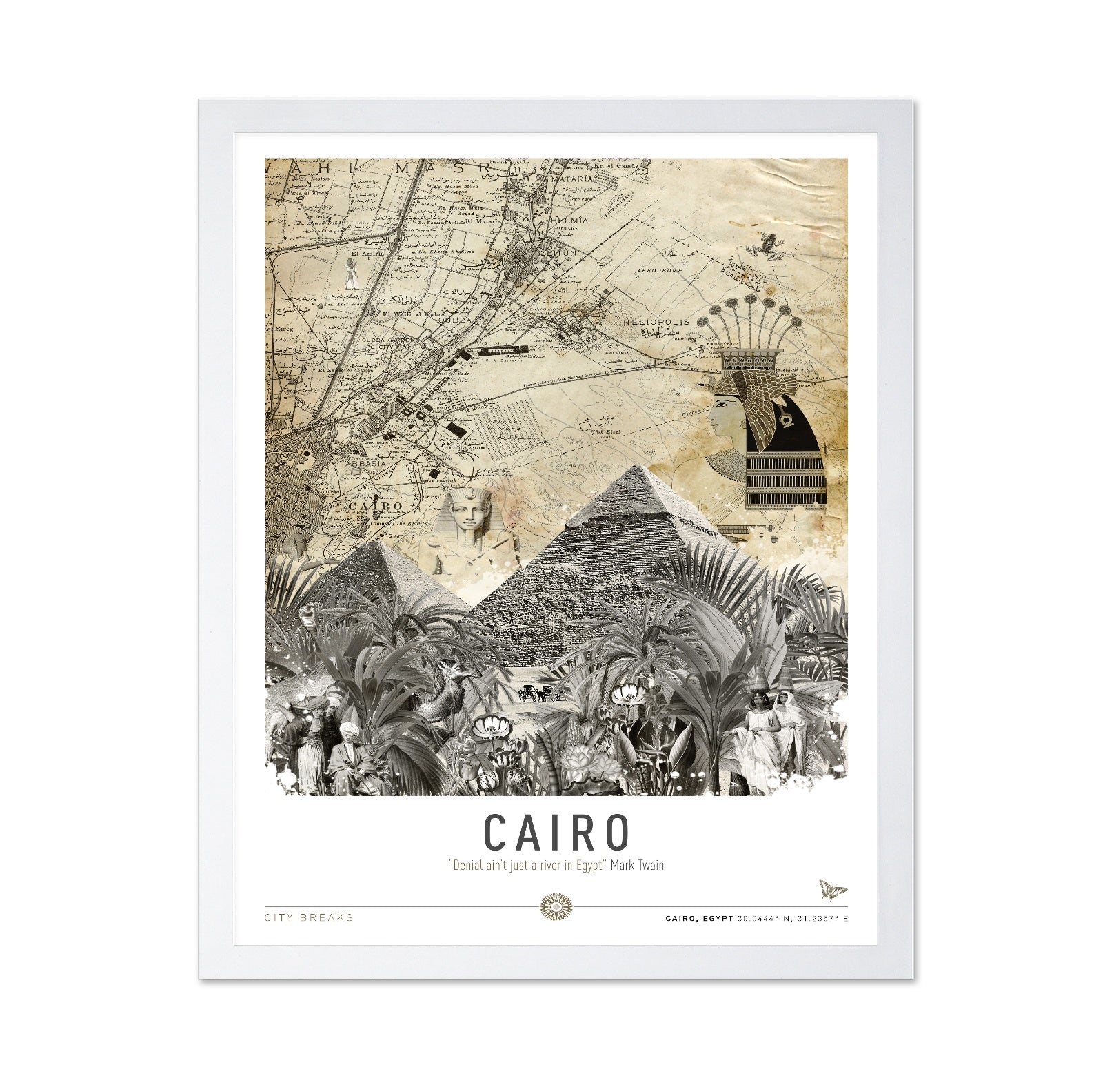 Cairo Vintage Collage