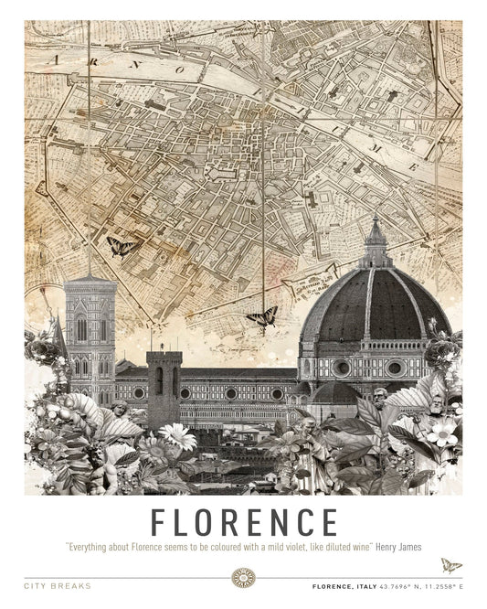 Florence Vintage Collage