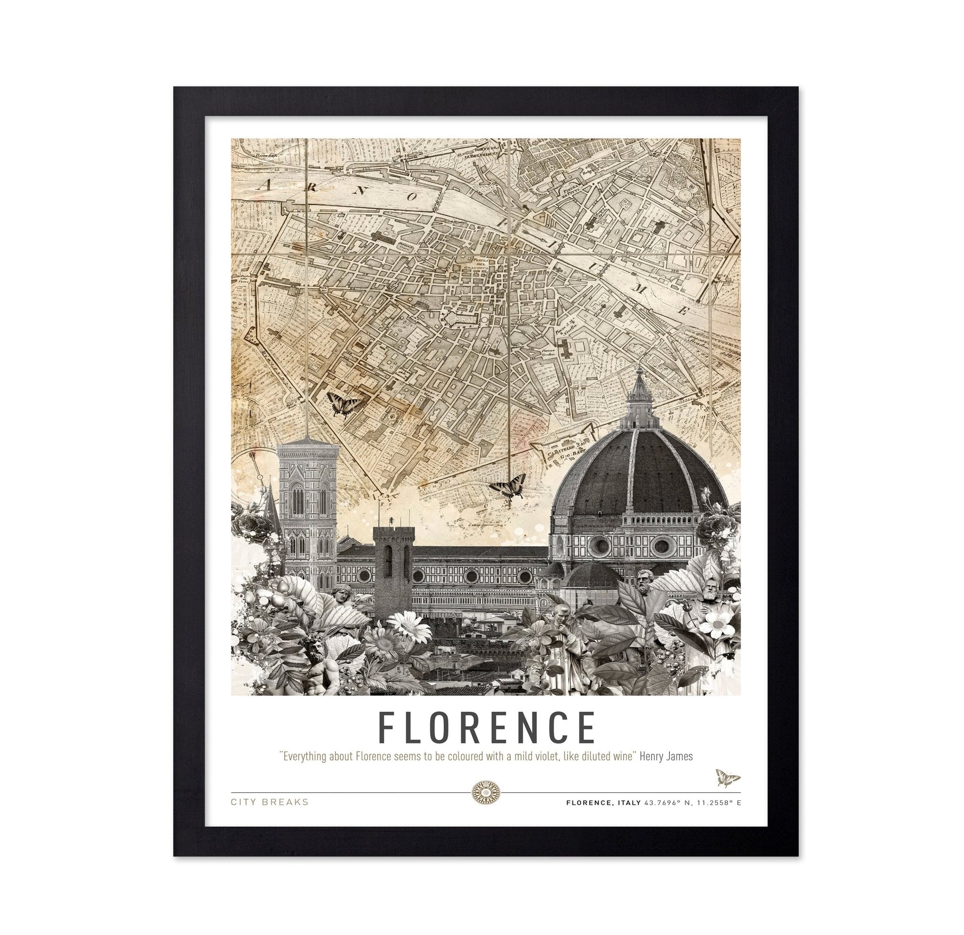 Florence Vintage Collage