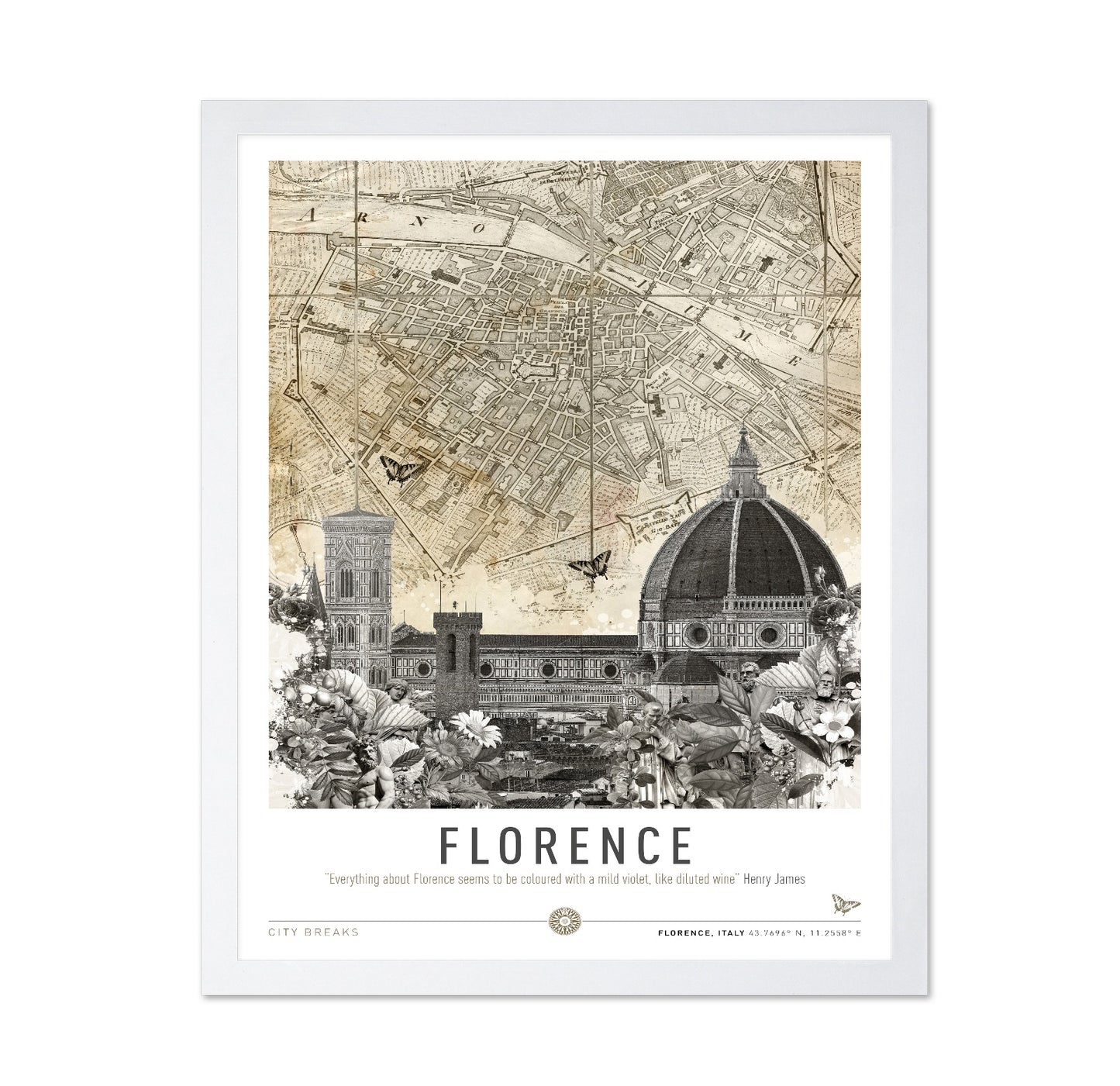 Florence Vintage Collage