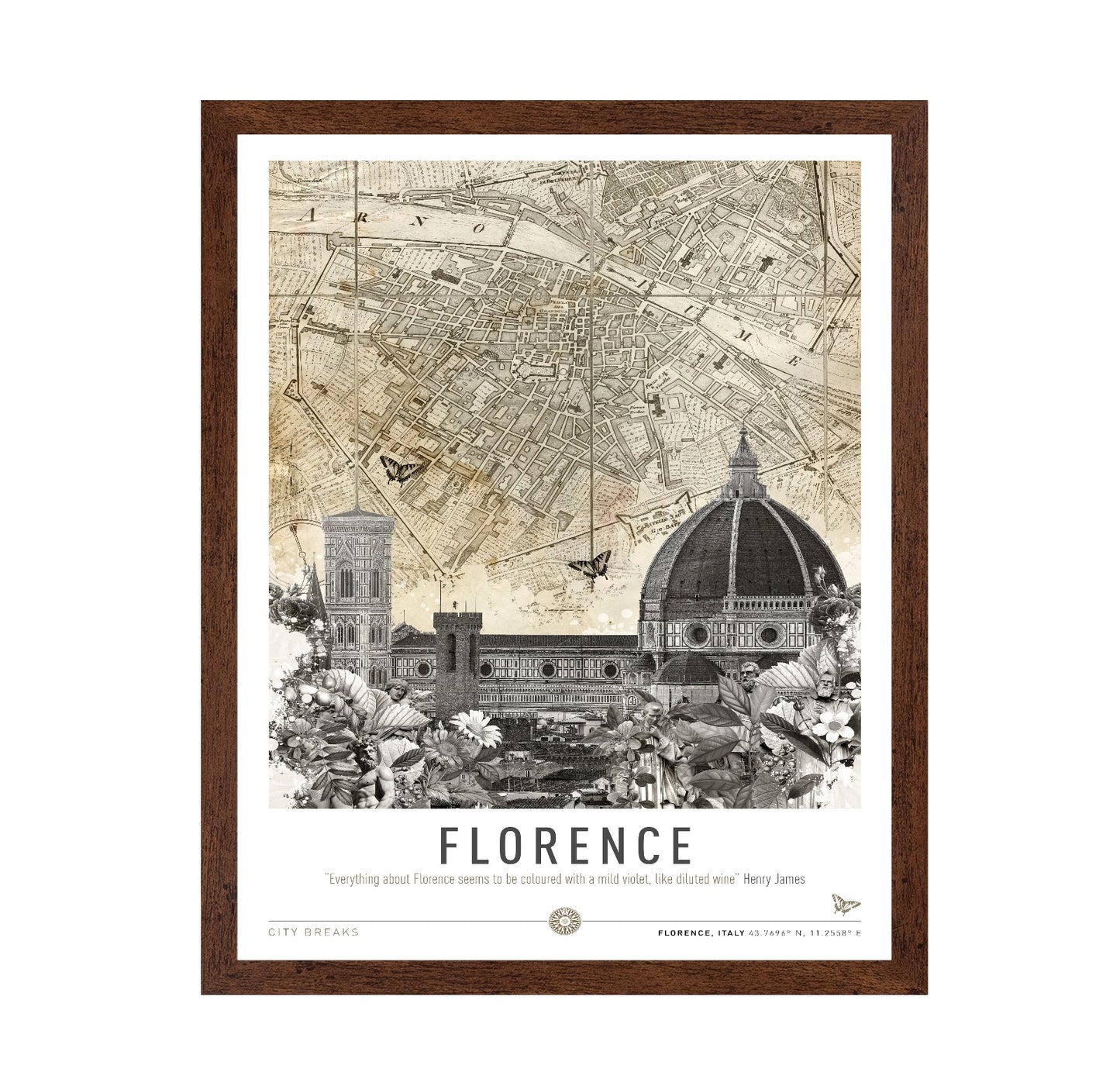 Florence Vintage Collage