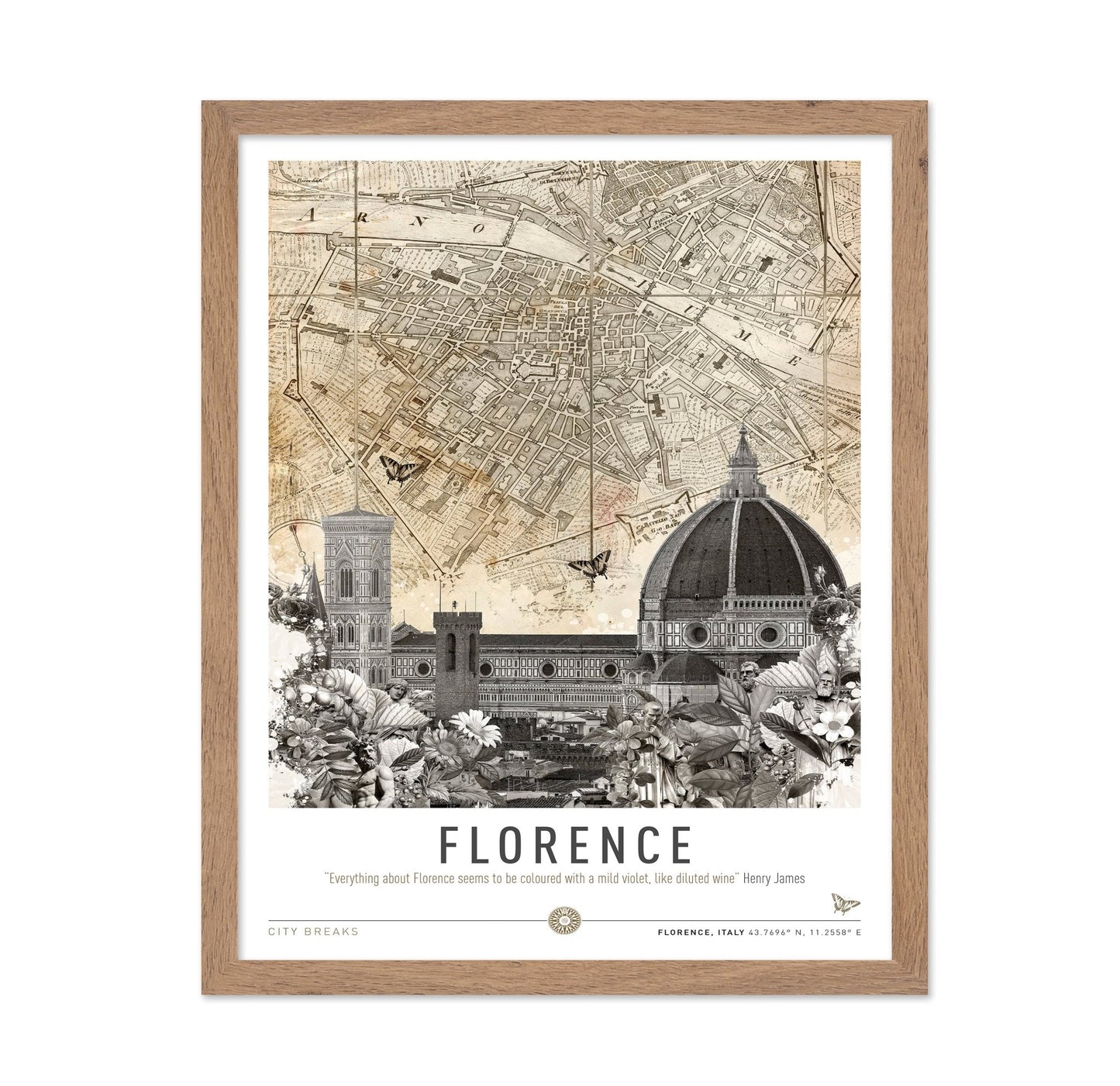Florence Vintage Collage