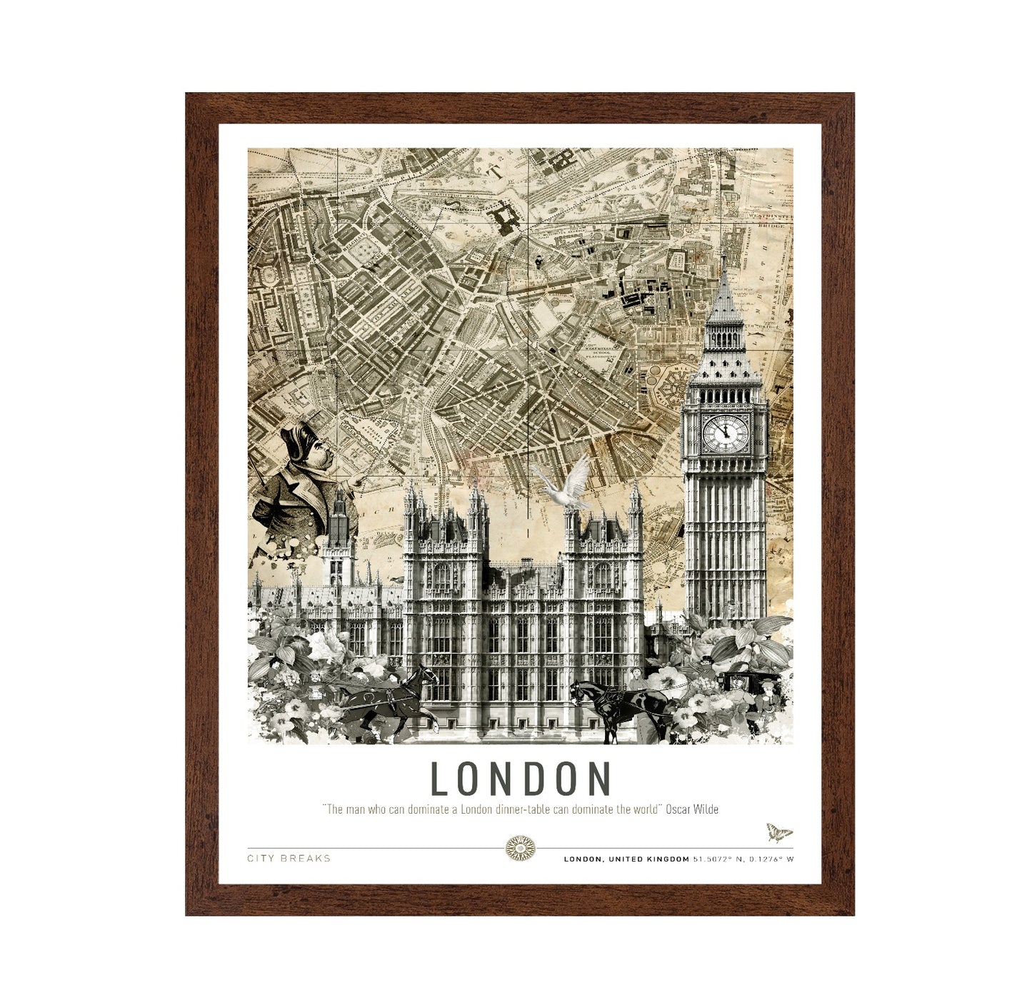 London Vintage Collage No1