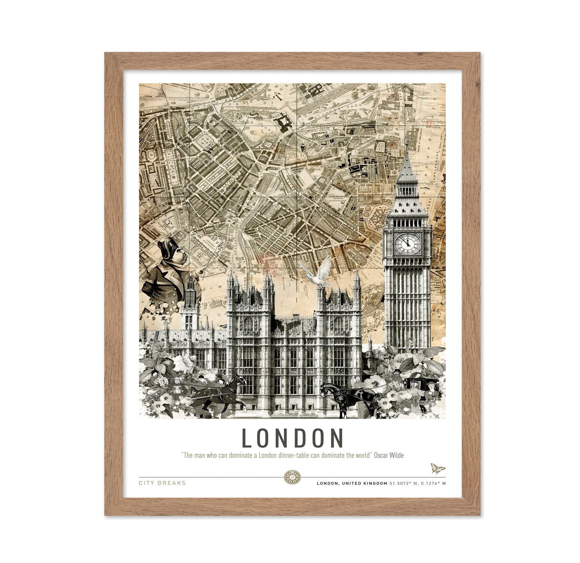 London Vintage Collage No1