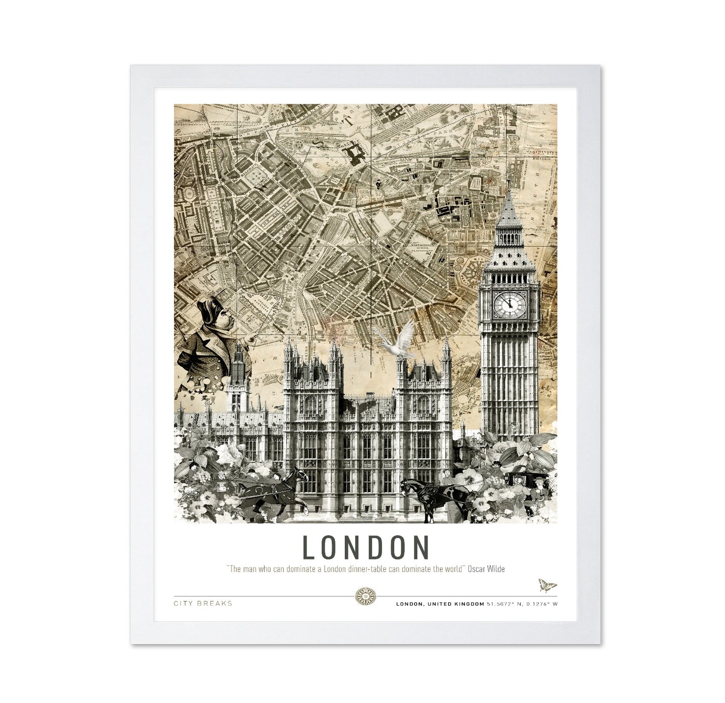 London Vintage Collage No1