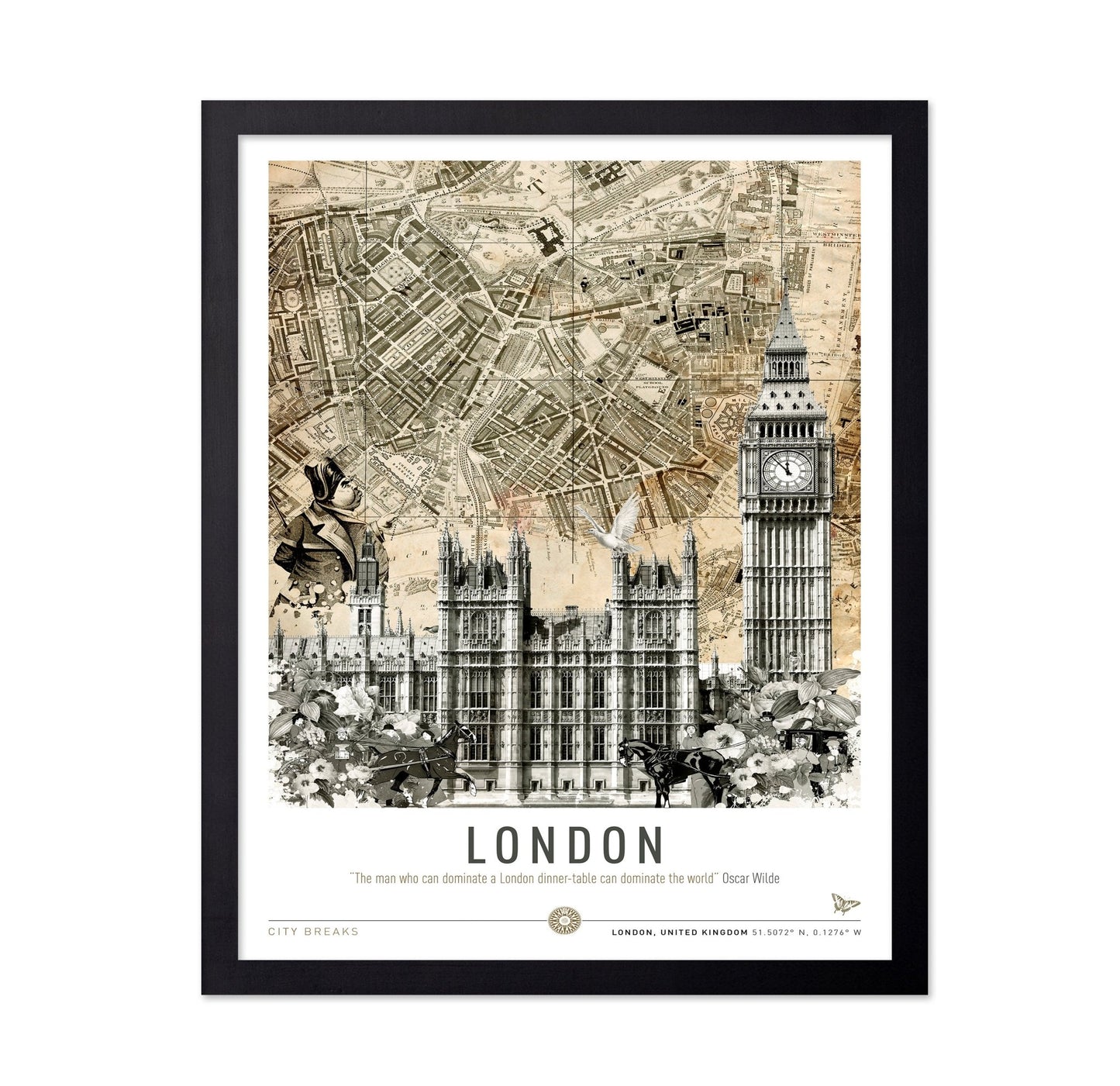 London Vintage Collage No1