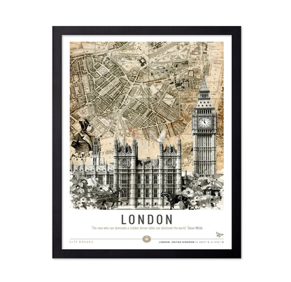 London Vintage Collage No1