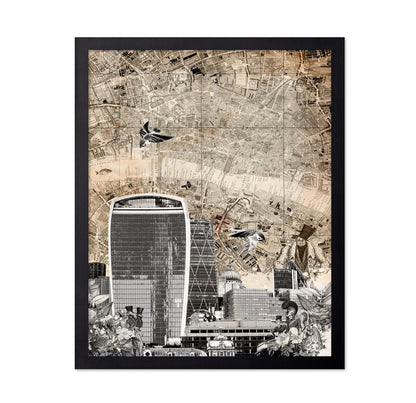 London Map Skyline